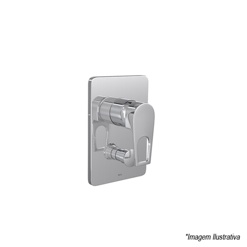 Acabamento para Monocomando 4 vias Level Mix - Deca