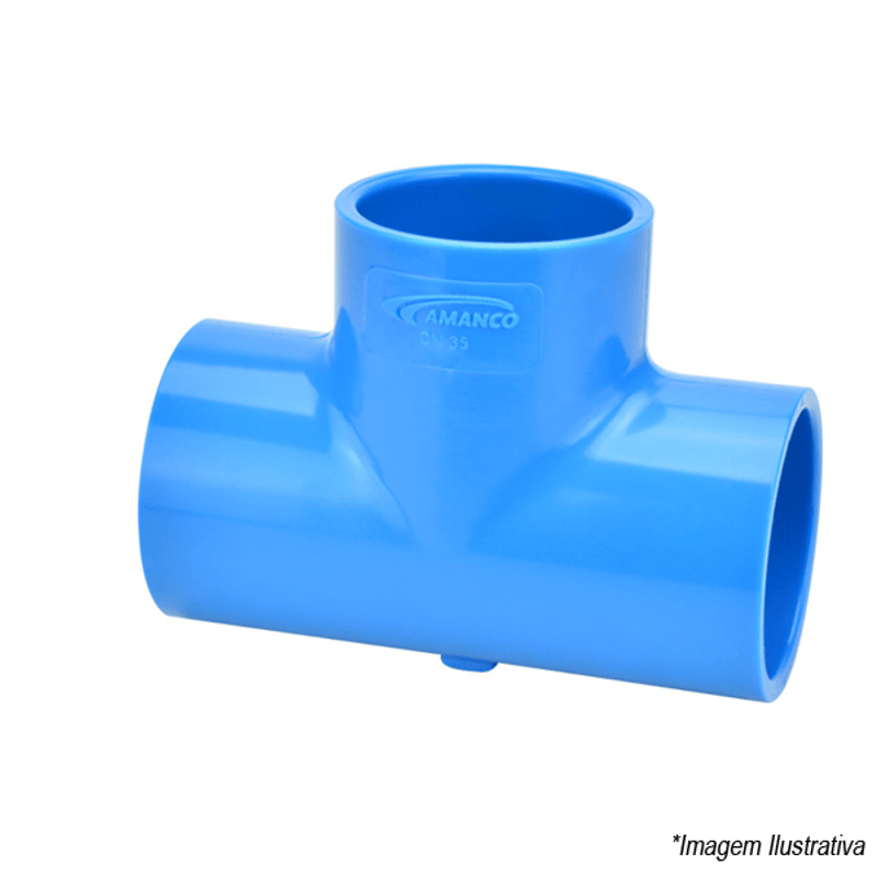 A-Tê Soldável Irrigação DN50 Azul 10721 Amanco A-Tê Soldável Irrigação DN50 Azul 10721 Amanco