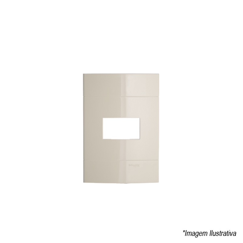 Placa 1 Posto 4x2 Marfim PRM044212 Schneider Placa 1 Posto 4x2 Marfim PRM044212 Schneider