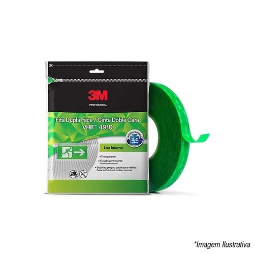 Fita Dupla Face Fixa Forte 12mmX2m HB004419873 3M