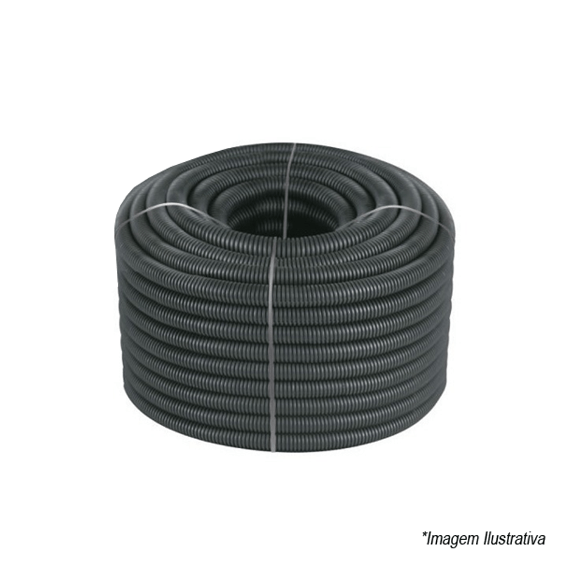 Eletroduto Corrugado PEAD 1 1/2x50m Tflex Eletroduto Corrugado PEAD 1 1/2x50m Tflex