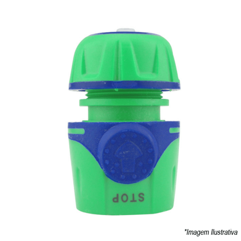 Engate Rápido Para Mangueira com Stop ER 1/2 LJ 98642 Amanco Engate Rápido Para Mangueira com Stop ER 1/2 LJ 98642 Amanco
