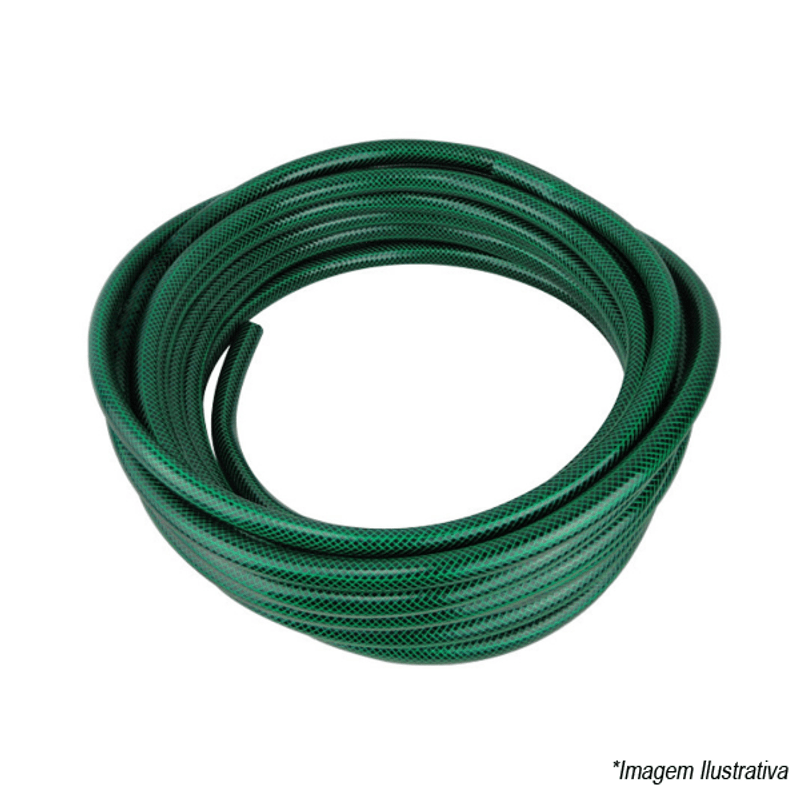 Mangueira 1/2 com 20M Reforçada Verde 98743 Amanco Mangueira 1/2 com 20M Reforçada Verde 98743 Amanco