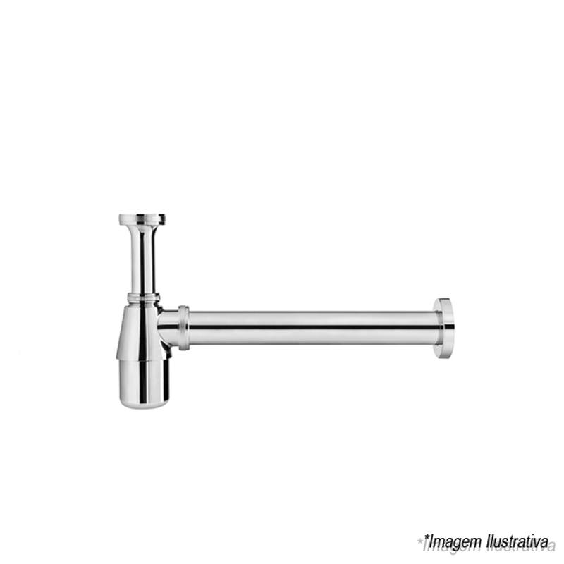 Sifão Para Cozinha 1.1/2´x1 /2´ Cromado - Docol Sifão Para Cozinha 1.1/2´x1 /2´ Cromado - Docol