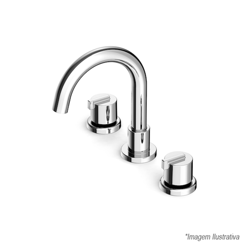 Misturador Bicomando Para Lavatório Singles One - Roca