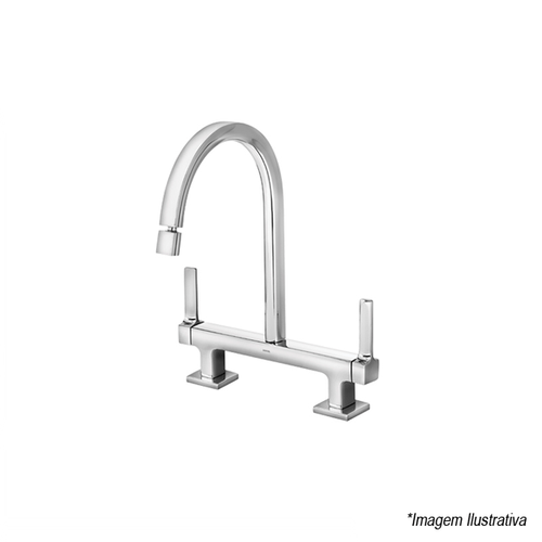 Misturador Para Cozinha De Mesa Quad - Docol