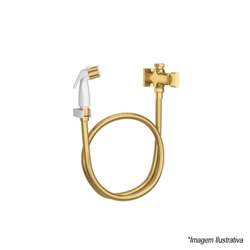 Duca Higiênica Com Registro Polo Gold 1984.GL33.ACT - Deca Duca Higiênica Com Registro Polo Gold 1984.GL33.ACT - Deca