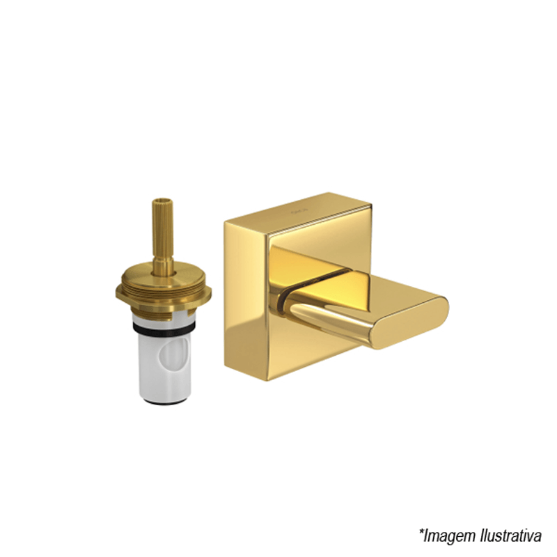 Acabamento para Registro de Pressão Polo Gold 3/4´ Cromado - Deca Acabamento para Registro de Pressão Polo Gold 3/4´ Cromado - Deca