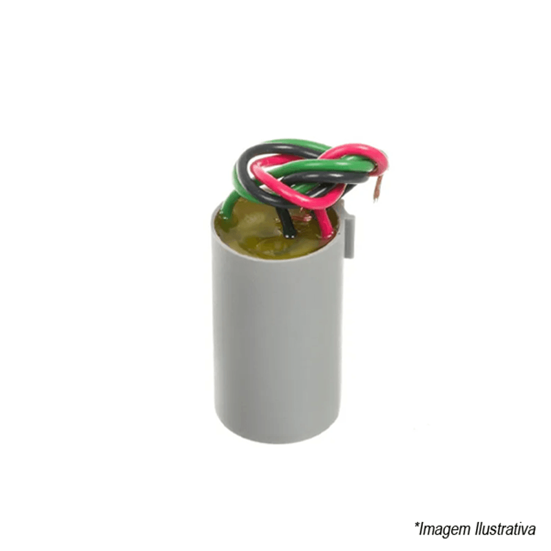 Capacitor de Ventilador 3 Fios 6UFx250Vac LS Capacitor de Ventilador 3 Fios 6UFx250Vac LS