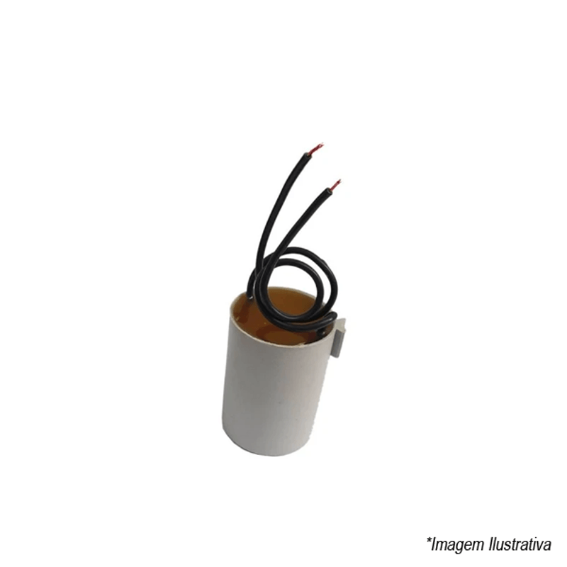 Capacitor de Ventilador 2 Fios 10UFx250Vac LS Capacitor de Ventilador 2 Fios 10UFx250Vac LS