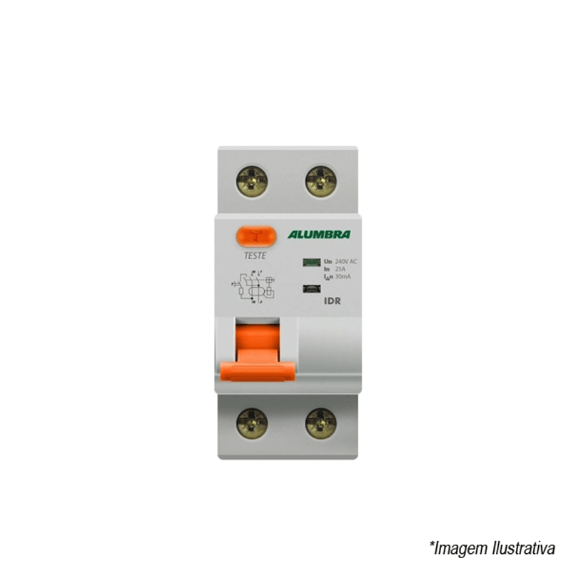 Dispositivo IDR Bipolar 25A 240v 8568 Alumbra Dispositivo IDR Bipolar 25A 240v 8568 Alumbra