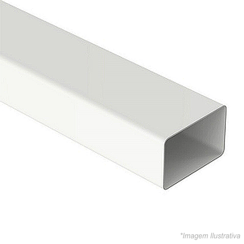 Condutor Tigre Aquapluv Style Retangular 3MTS Bege