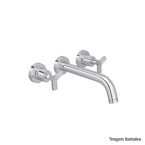 Misturador Para Lavatório De Parede Sky 1878.C25 - Deca