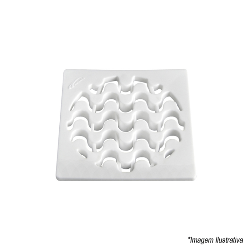 Ralo Grelha Quadra Copacabana 150mm Amanco Ralo Grelha Quadra Copacabana 150mm Amanco