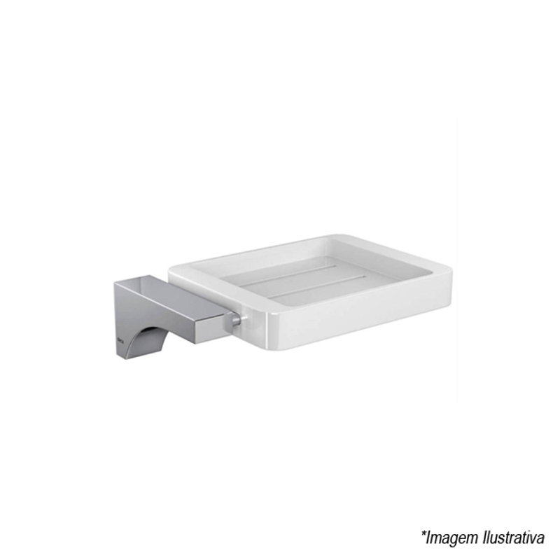 Saboneteira Em Resina Liv 2010.C22 PR - Deca Saboneteira Em Resina Liv 2010.C22 PR - Deca