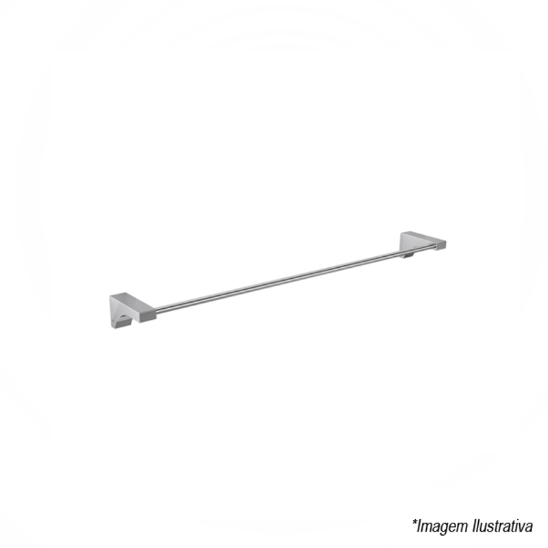 Porta Toalha Liv Barra 50cm 2040.C22.050 - Deca Porta Toalha Liv Barra 50cm 2040.C22.050 - Deca