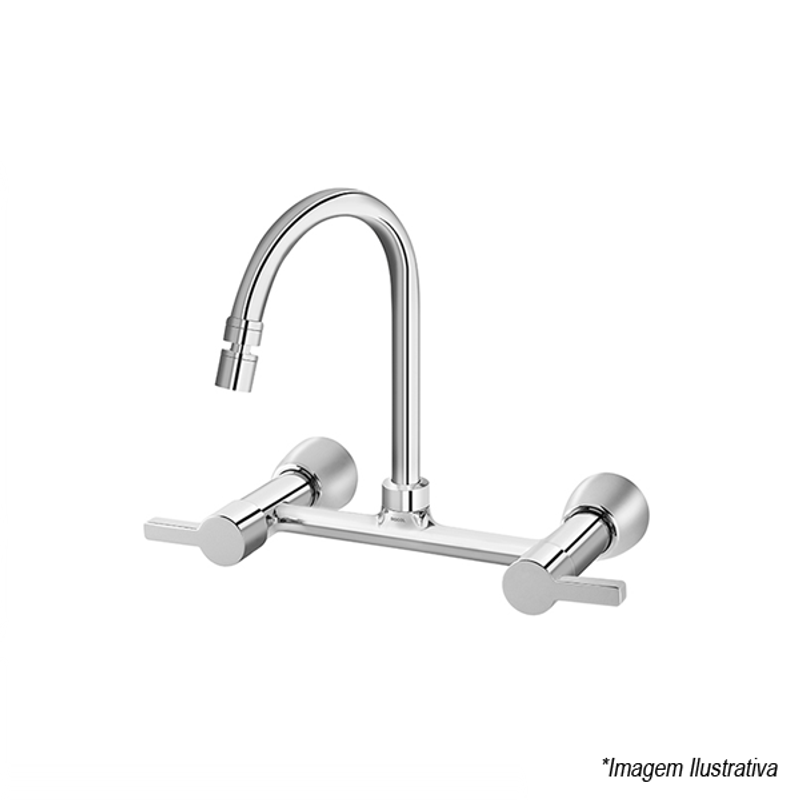 Misturador Para Cozinha De Parede Chess - Docol Misturador Para Cozinha De Parede Chess - Docol