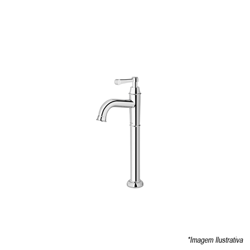 Torneira Para Lavatório De Mesa Com Bica Alta Provence - Docol Torneira Para Lavatório De Mesa Com Bica Alta Provence - Docol