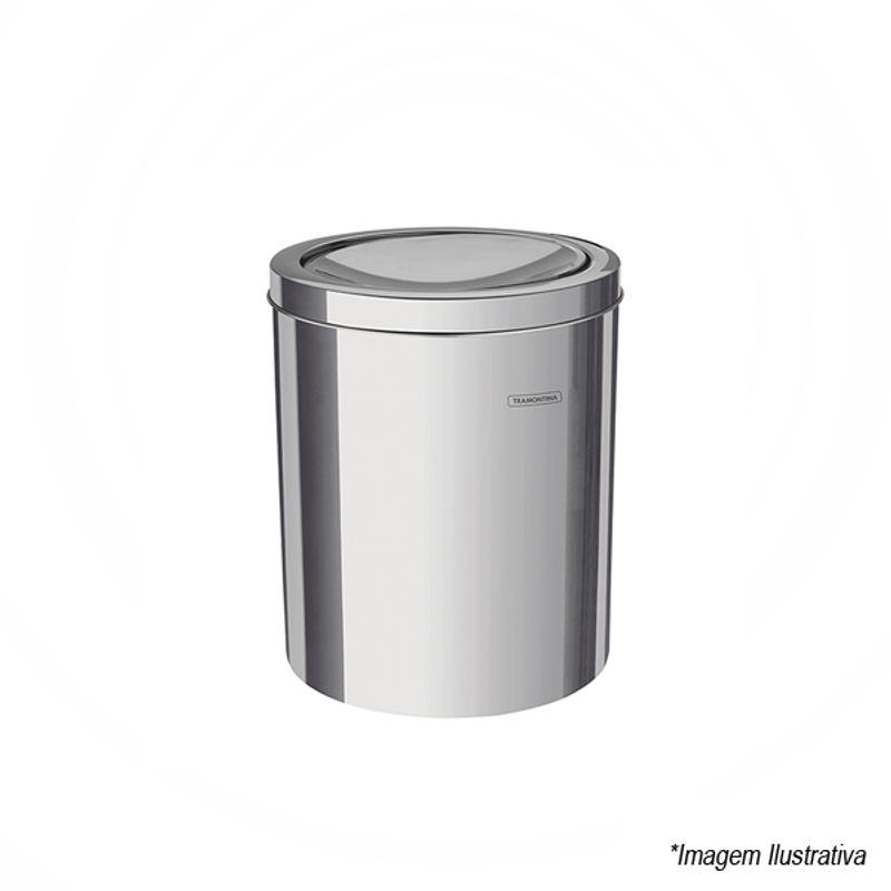 Lixeira Basculante 94542105 Swing Inox - Tramontina Lixeira Basculante 94542105 Swing Inox - Tramontina