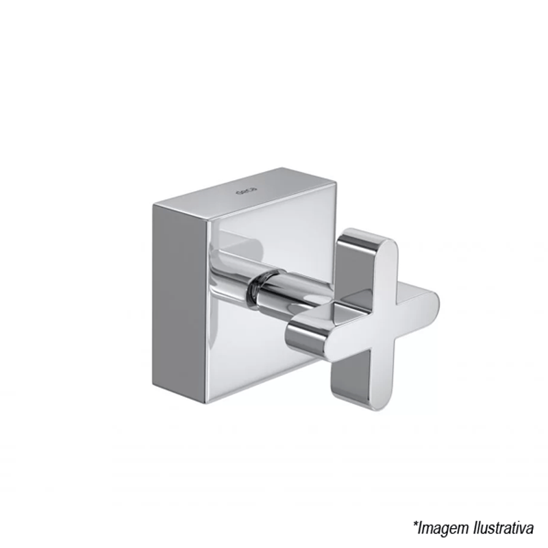 Acabamento para Registro de Gaveta Polo Clássica  Cromado - Deca Acabamento para Registro de Gaveta Polo Clássica  Cromado - Deca