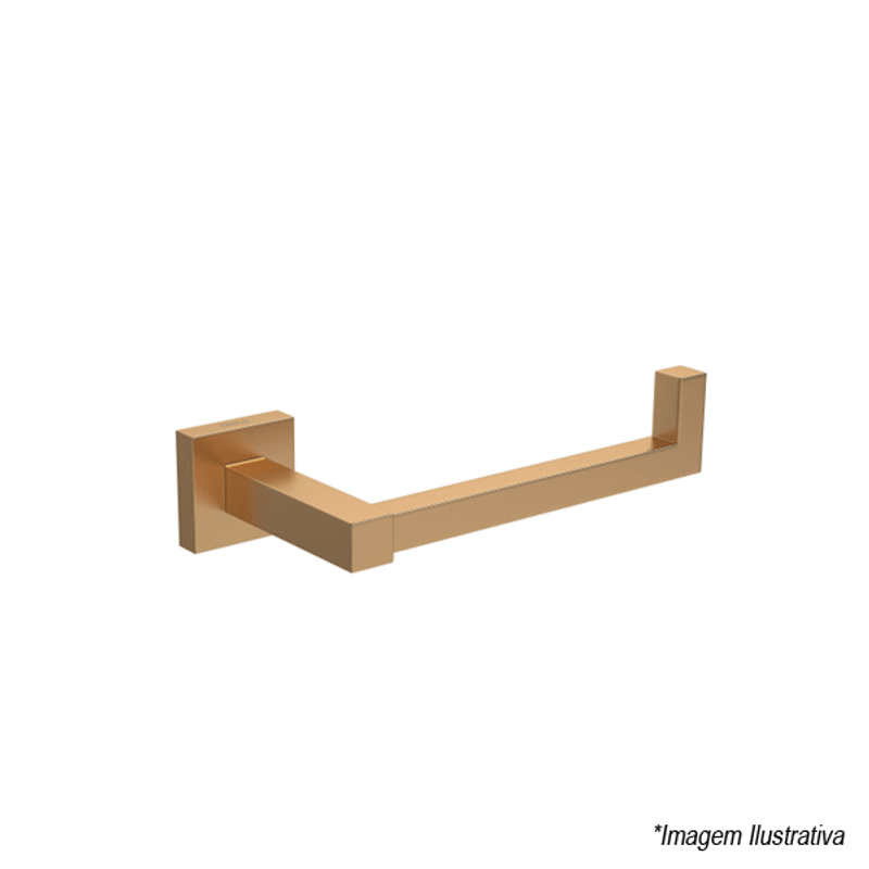 Papeleira Quadratta Gold Matte 2020.GL83.MT Deca Papeleira Quadratta Gold Matte 2020.GL83.MT Deca