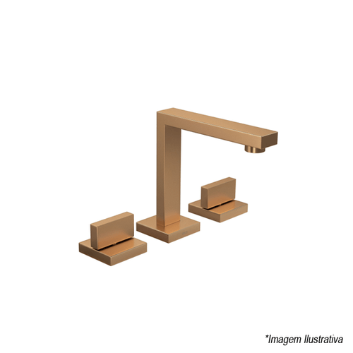 Misturador Para Lavatório De Mesa Gold Matte Dream 1877.GL87.MT - Deca