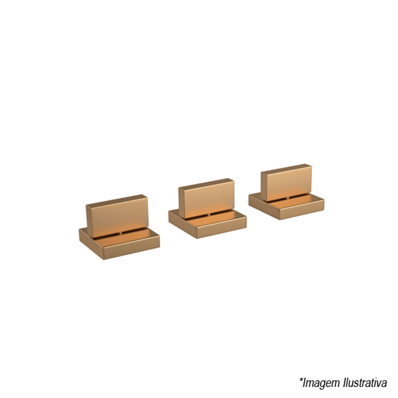 Misturador Para Bidê Dream Gold Matte 1895.GL87.MT - Deca Misturador Para Bidê Dream Gold Matte 1895.GL87.MT - Deca