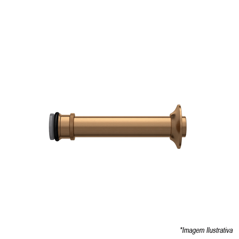 Tubo de Ligação Ajustável Gold Matte - Deca Tubo de Ligação Ajustável Gold Matte - Deca