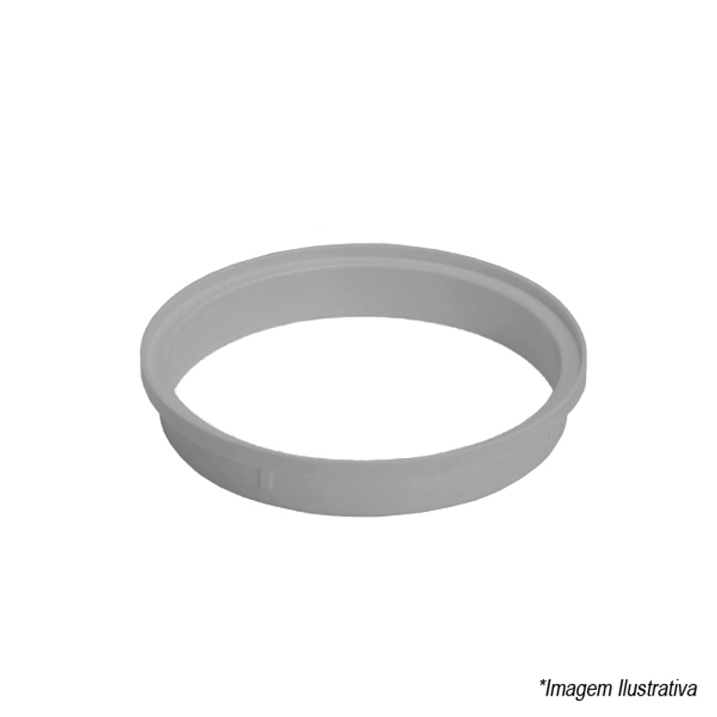 Porta Grelha Redondo 100mm Cinza - Amanco Porta Grelha Redondo 100mm Cinza - Amanco