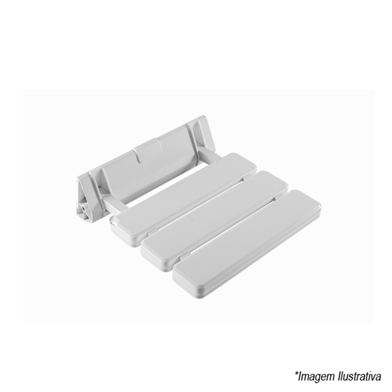 Cadeira de Banho Retrátil  ABS Branco PNE - Astra Cadeira de Banho Retrátil  ABS Branco PNE - Astra