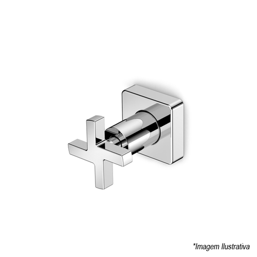 Acabamento para Registro Base Deca Lótus  1.1/2´  Cromado - Celite