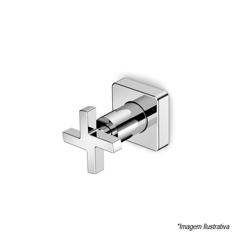 Acabamento para Registro Base Deca Lótus  1.1/2´  Cromado - Celite Acabamento para Registro Base Deca Lótus  1.1/2´  Cromado - Celite