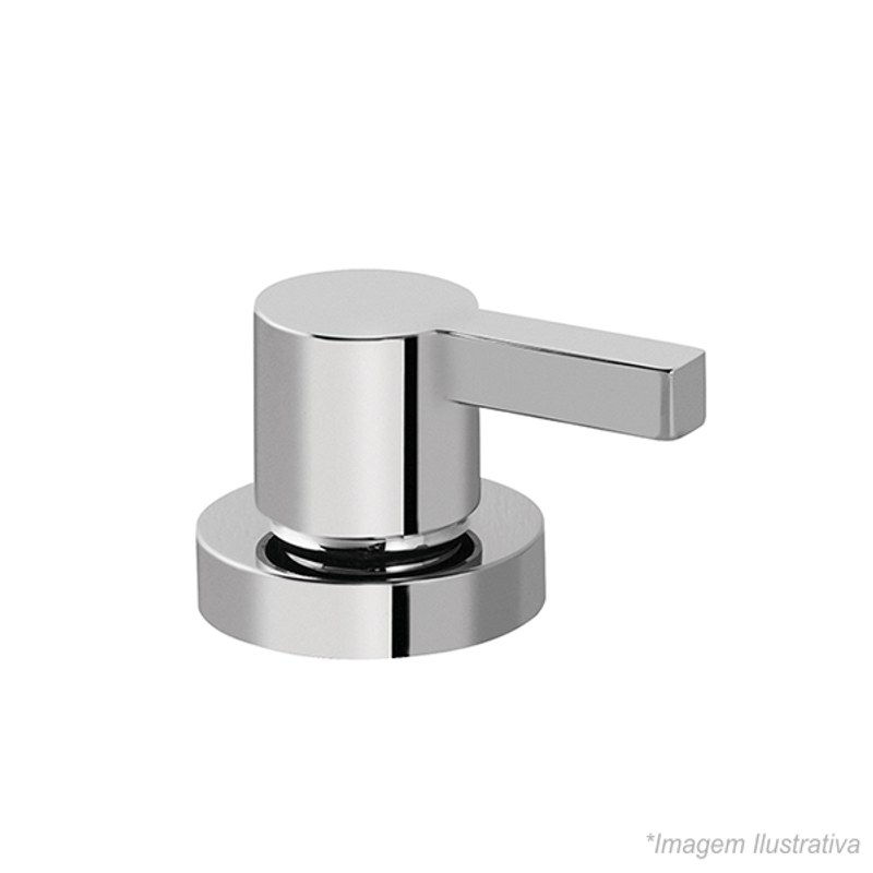 Acabamento para Registro Deca e Similares Chess  Cromado -  Docol Acabamento para Registro Deca e Similares Chess  Cromado -  Docol