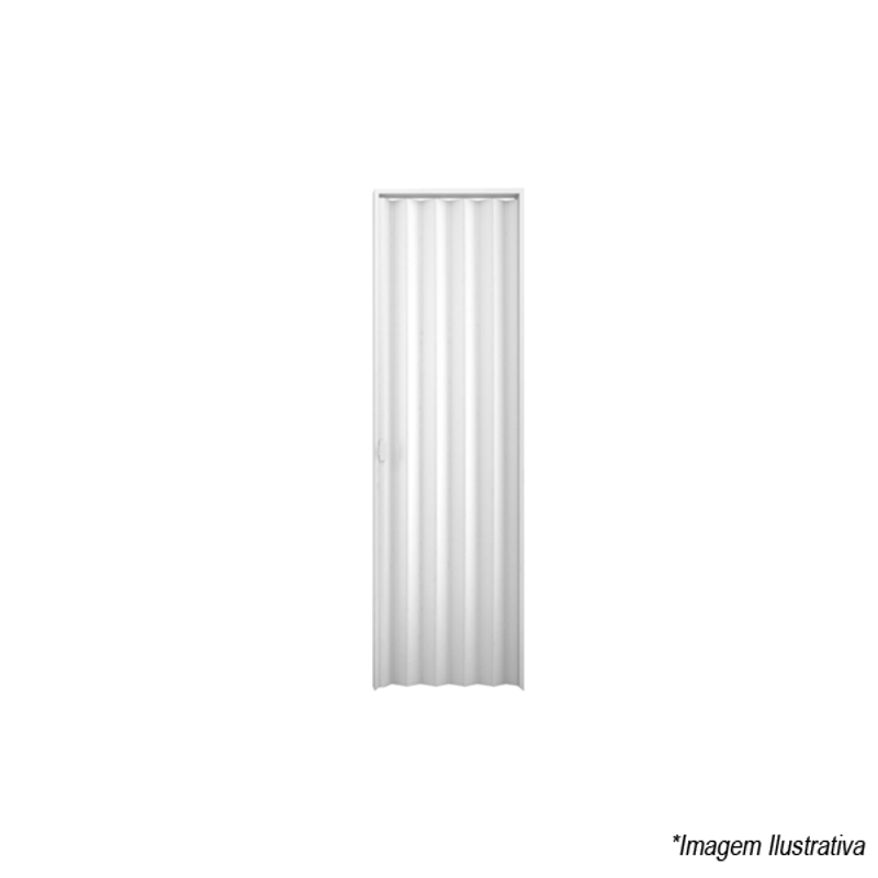 Porta Sanfonada 60cmx2,10m Branco 621.1 Plasbil Porta Sanfonada 60cmx2,10m Branco 621.1 Plasbil