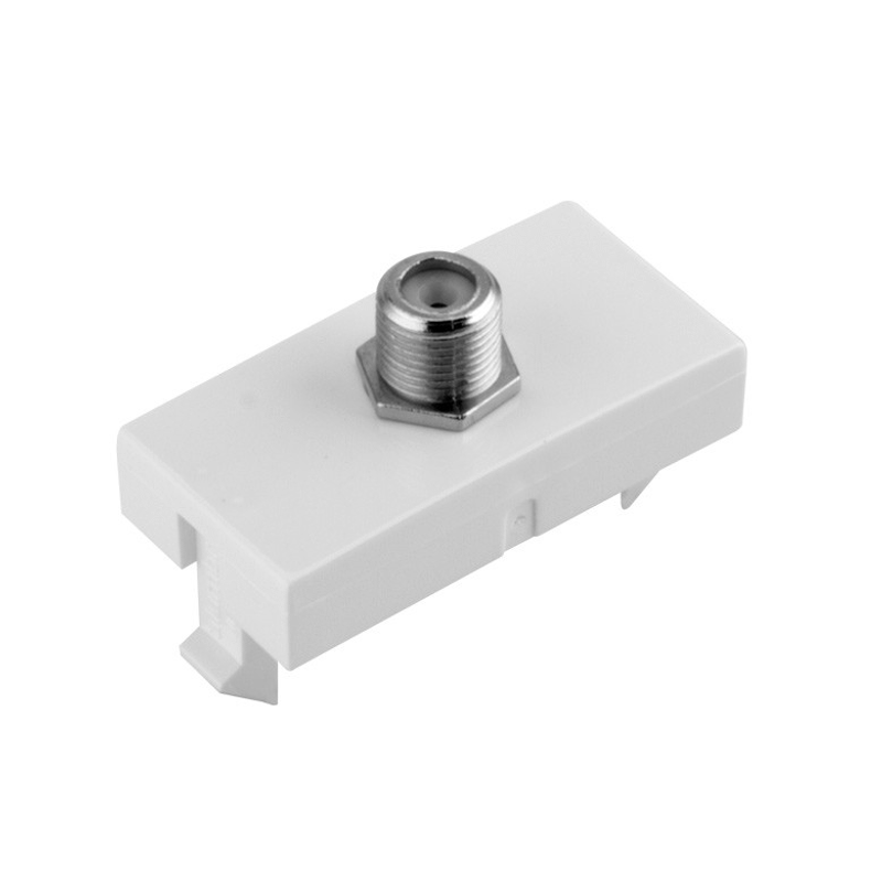 Modulo Tomada TV SAT Coaxial Inova Pro Branco - Alumbra Modulo Tomada TV SAT Coaxial Inova Pro Branco - Alumbra