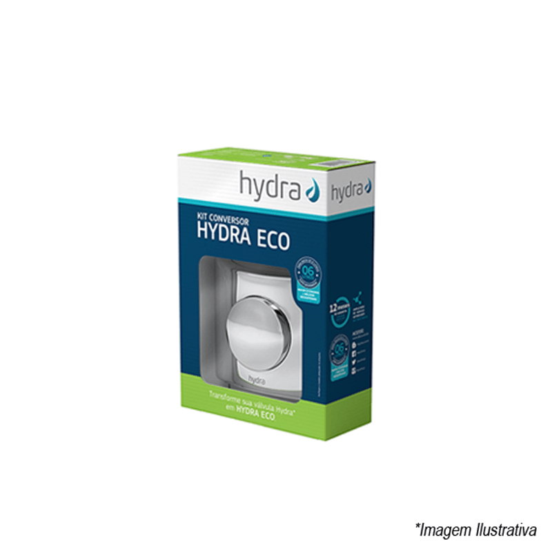 Kit Conversor Hydra Max para Hydra Eco Pro com Acabamento Cromado - Deca Kit Conversor Hydra Max para Hydra Eco Pro com Acabamento Cromado - Deca
