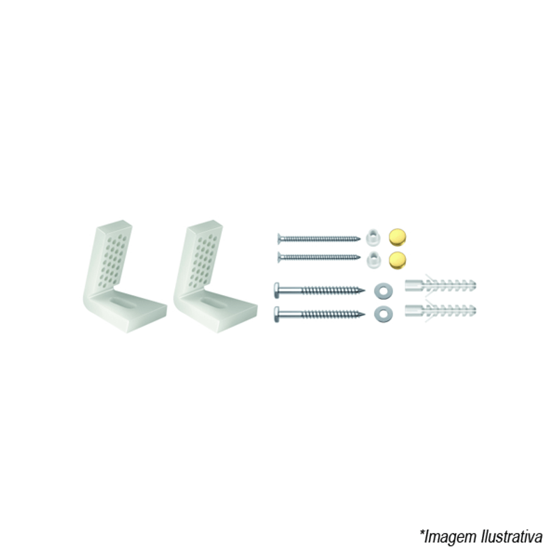 Parafuso para Fixação Lateral de Bacias e Bidês Luxo  Gold - Deca Parafuso para Fixação Lateral de Bacias e Bidês Luxo  Gold - Deca