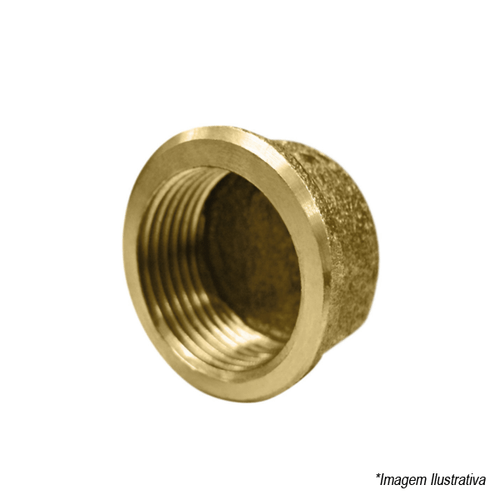 Cap Fêmea Metálico PEX 3/4 97524 Amanco
