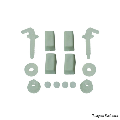 Conjunto de Fixação Para Assento Aspen AP.75 1100.FX.75.17 Deca