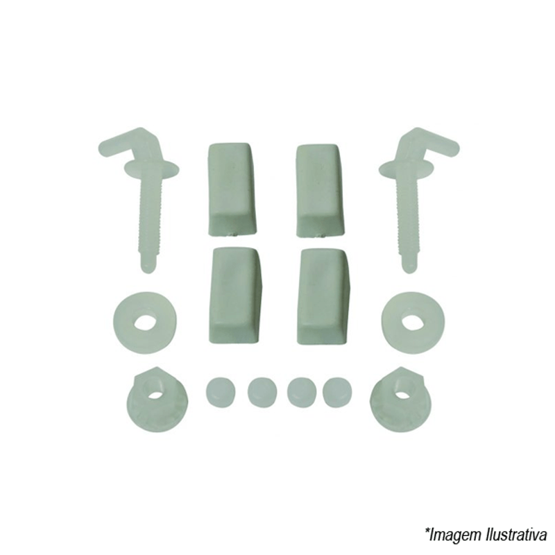 Conjunto de Fixação Para Assento Aspen AP.75 1100.FX.75.17 Deca Conjunto de Fixação Para Assento Aspen AP.75 1100.FX.75.17 Deca