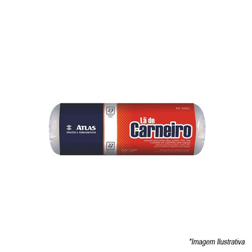 Rolo de Pintura de Lã 23CM 328/22 Atlas