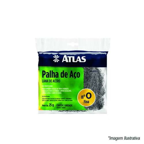 Palha de Aço Nº0 AT90/50 Atlas