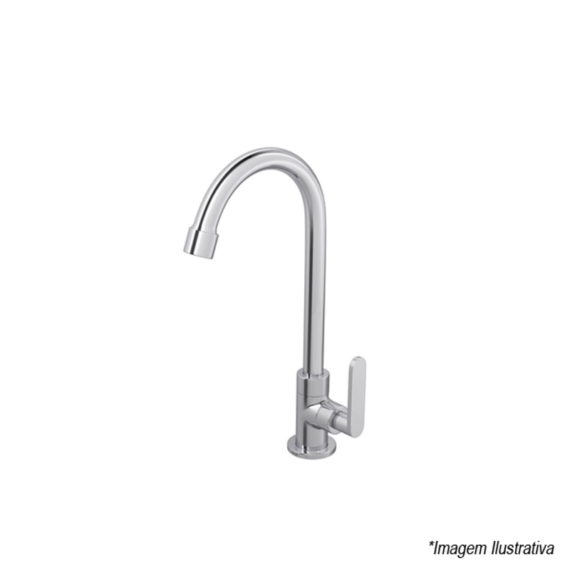 Torneira Para Cozinha De Mesa Flex Plus1167.C21.CLM - Deca Torneira Para Cozinha De Mesa Flex Plus1167.C21.CLM - Deca