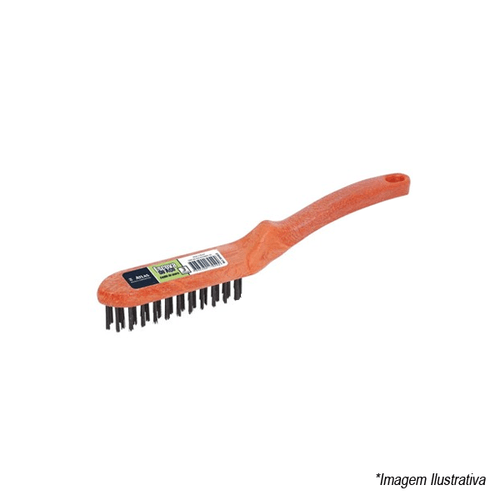 Escova de Aço 4 Fileiras 1840/4 Atlas