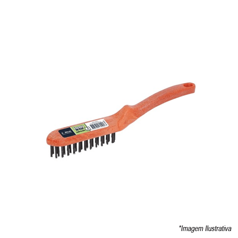 Escova de Aço 4 Fileiras 1840/4 Atlas Escova de Aço 4 Fileiras 1840/4 Atlas