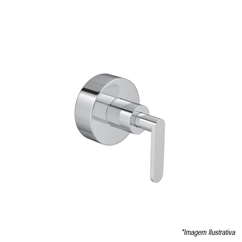 Acabamento para Registro de Gaveta Flex Plus 1.1/4´ e 1.1/2´ Cromado - Deca Acabamento para Registro de Gaveta Flex Plus 1.1/4´ e 1.1/2´ Cromado - Deca