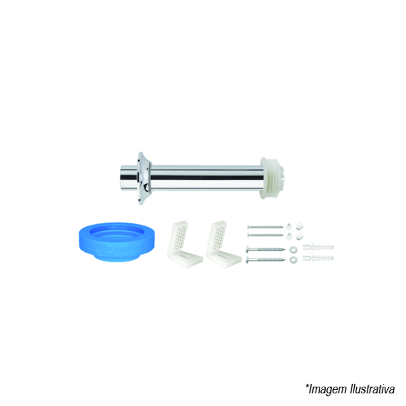 Kit de Instalação para Bacia Convencional com Fixação Lateral - Deca Kit de Instalação para Bacia Convencional com Fixação Lateral - Deca