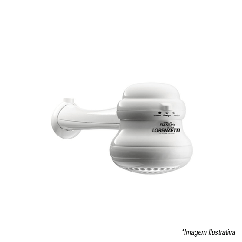 Chuveiro Bello Banho com Cano 220V 5500W 7530424 Lorenzetti Chuveiro Bello Banho com Cano 220V 5500W 7530424 Lorenzetti