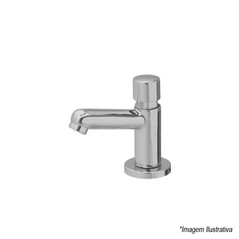 Torneira para Banheiro Automática Pressmatic Cromada - Dama Torneira para Banheiro Automática Pressmatic Cromada - Dama