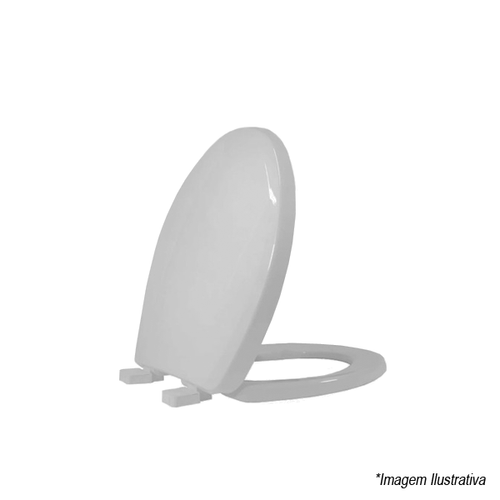 Assento Sanitário Soft Close Cinza Universal Evolution - Tupan